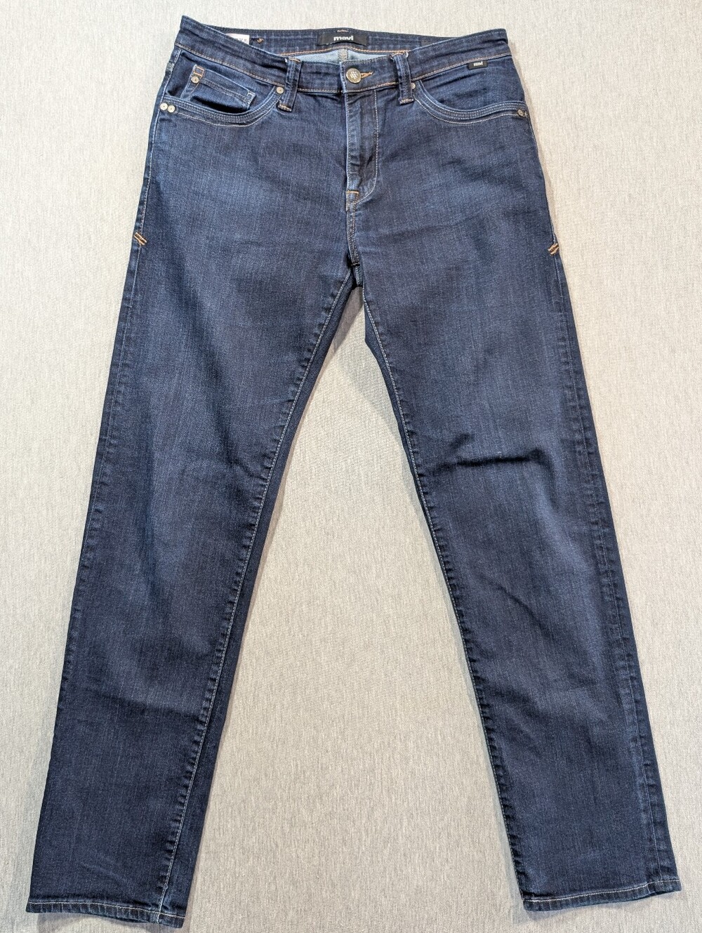 Mavi Zach Straight Leg Jeans Men's 34 X 34 Blue